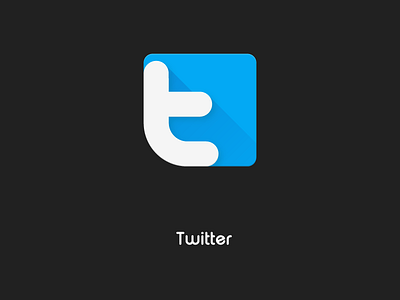 Twitter Icon Redesign design icon iconography illustrator logo old redesign twitter