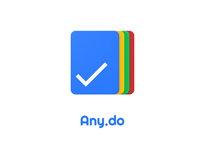 Any.Do Redesign Take #1 any concept design do google design icon icon pack iconography material design