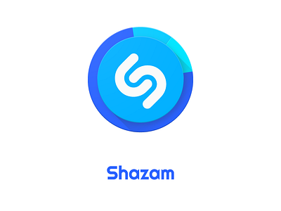 Shazam concept design google design icon icon design iconography material design shazam