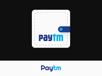 Paytm Icon Redesigned concept design graphics icon iconography material design money paytm redesign wallet