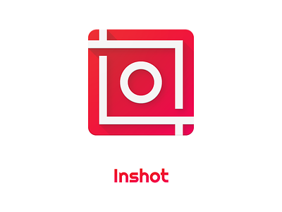InShot Redesigned Icon design graphic design icon icon pack iconography inshot inspiration material material design redesign shadows