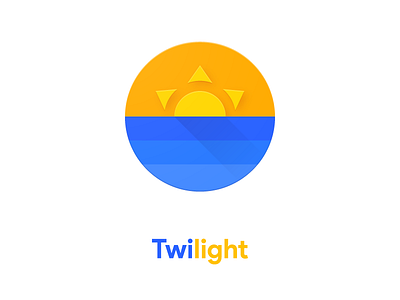 Twilight Redesign for Splendid concept design google graphic icon icon pack iconography illustration material design redesign twilight