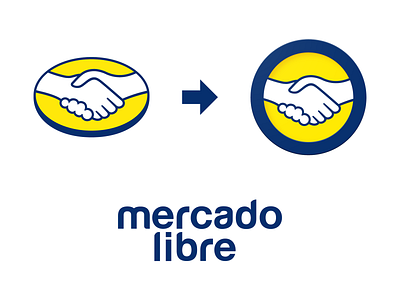 Mercado Libre App Icon Concept branding design google design icon icon pack iconography logo material material design material theming materialdesign redesign