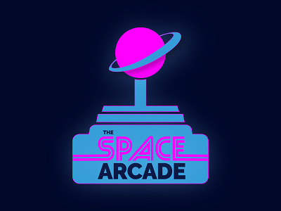 The Space Arcade design logo