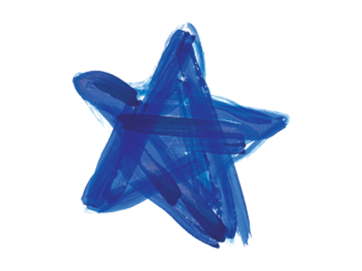 Vector Watercolor Star icon logo vector watercolor