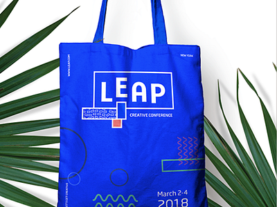 Visual identity / Leap - Creative Conference art graphic design illustrator visual identity