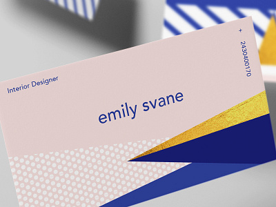 Visual identity - Interior Designer identity visual