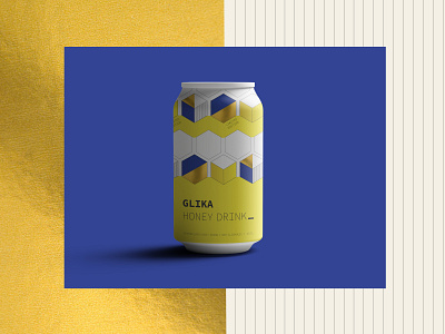 Glika Honey Drink - packaging / brand design branding packagingdesign visual identity