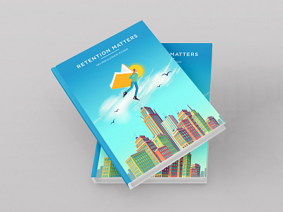 Retention Matters Book Cover Design a4 book cover a4 book cover design a4 paper design ai book cover ai design animation book book cover book cover design branding cover design design drawing graphic design illustotur design illustration logo photoshop book cover vector vector book design