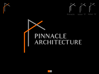 Architecture logo design - Pinnacle architecture