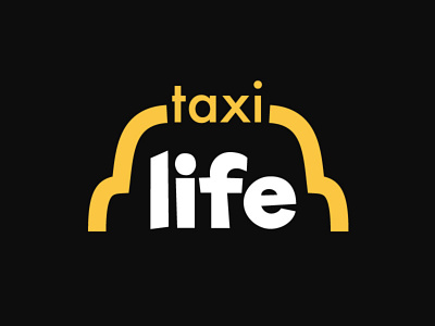 taxi life logo branding identity illustrator logo