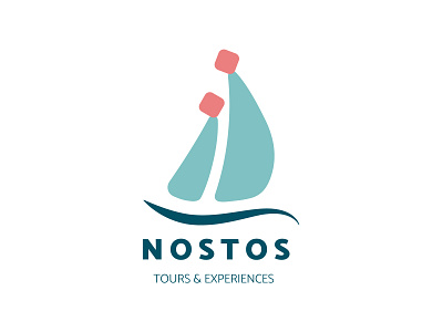 Nostos branding graphic design logo