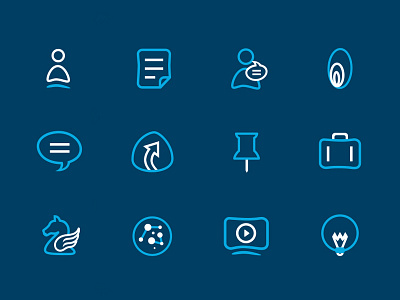 Set of Outline Icons