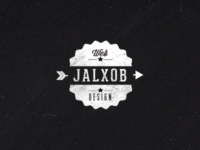 JALXOB - Logo black logo vintage white