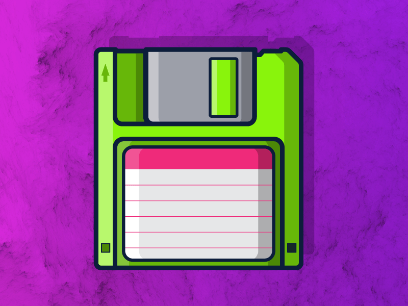 Retro Vibe - Diskette