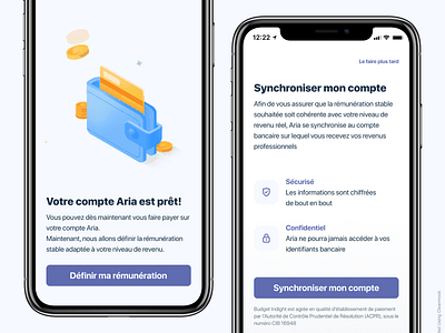 Bank app Design - Aria