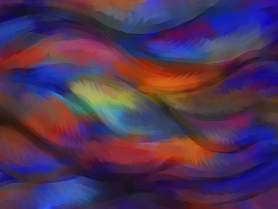 Jazz Jungle abstract dance digital impressionism jazz painting psychedelic