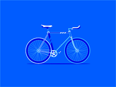 Road Bicycle Illustration