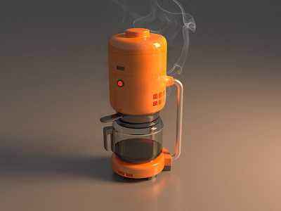 Braun Aromaster Kf 20 3d advertising c4d design illustration industrial lighting product design render