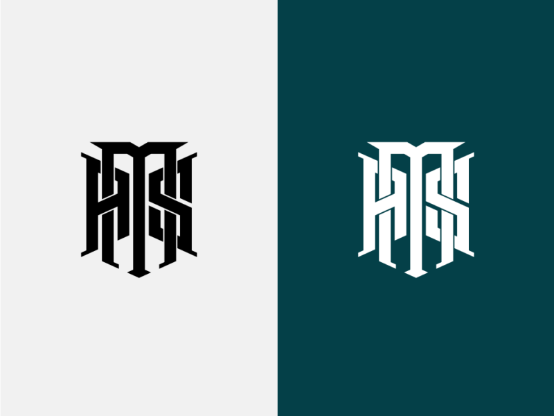 AMS monogram logo by logoperlente on Dribbble