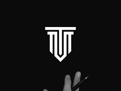TM monogram logo branding clothing designer icon identity illustration lettering logo logo design logos minimal logo monogram symbol tm logo typography vector