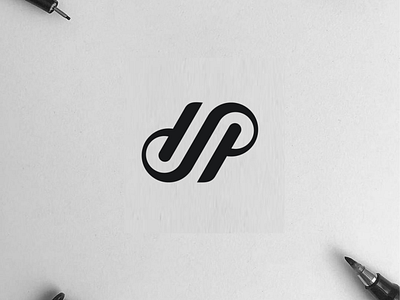 dp monogram logo design apparel branding clothing dp logo icon identity illustration lettering logo logo design logos minimal logo monogram symbol typography vector