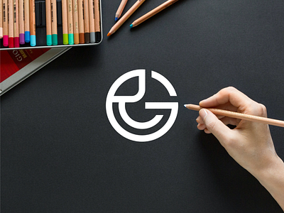RG monogram logo apparel branding clothing icon identity illustration lettering logo logo design logos logotype minimal logo monogram rg logo symbol typography