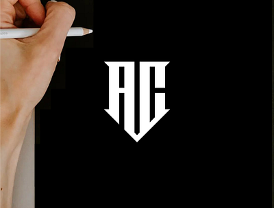 AC monogram logo ac logo apparel branding clothing icon identity illustration lettering logo logo design logos logotype minimal logo monogram symbol typography