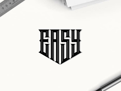 EASY logo design