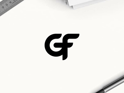 GF monogram logo apparel branding clothing design gf logo graphic design icon illustration lettering logo logo design logos minimal logo monogram typography ui
