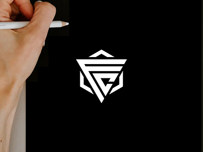 FC monogram logo apparel branding clothing design fc logo graphic design icon illustration lettering logo logo design logos minimal logo monogram typography ui
