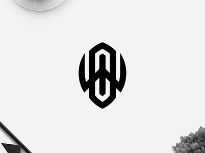 WO logo branding clothing design icon lettering logo logo design logotype minimal logo monogram typography vector