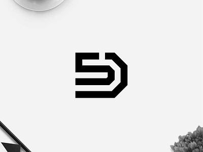 SD monogram logo