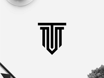 TM monogram logo by logoperlente on Dribbble