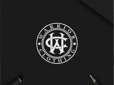 WC logo for clothing branding clothing design icon illustration lettering logo logo design minimal logo monogram typography