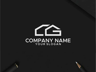 CG logo for real estate branding clothing design icon illustration lettering logo logo design minimal logo monogram symbol typography vector