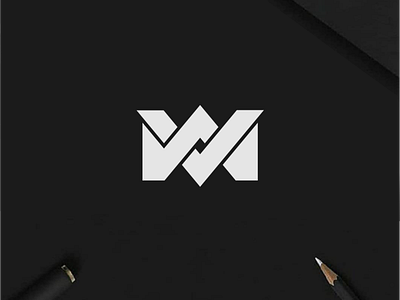 VW monogram logo branding clothing design icon illustration lettering logo logo design logotype minimal logo monogram symbol typography vector