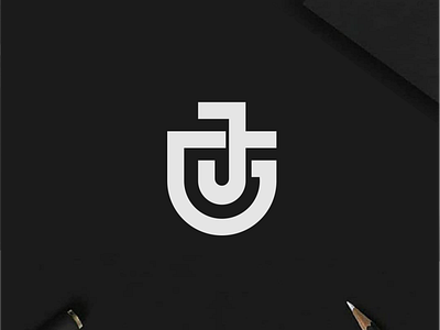 JG monogram logo branding design icon illustration lettering logo logo design logo folio logotype minimal logo monogram typography vector