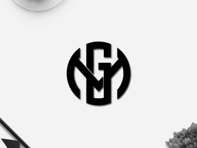 MG monogram logo by santuy_dsgn on Dribbble