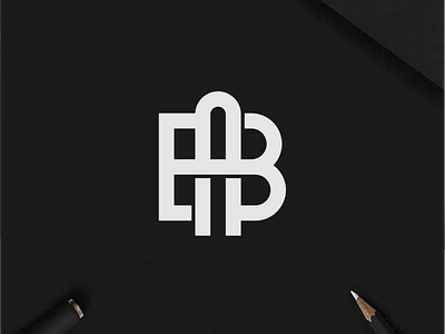 AB / BA monogram logo