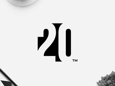 20 logo with negative space branding clothing design icon illustration lettering logo logo design logofolio logotype minimal logo modern monogram symbol typography