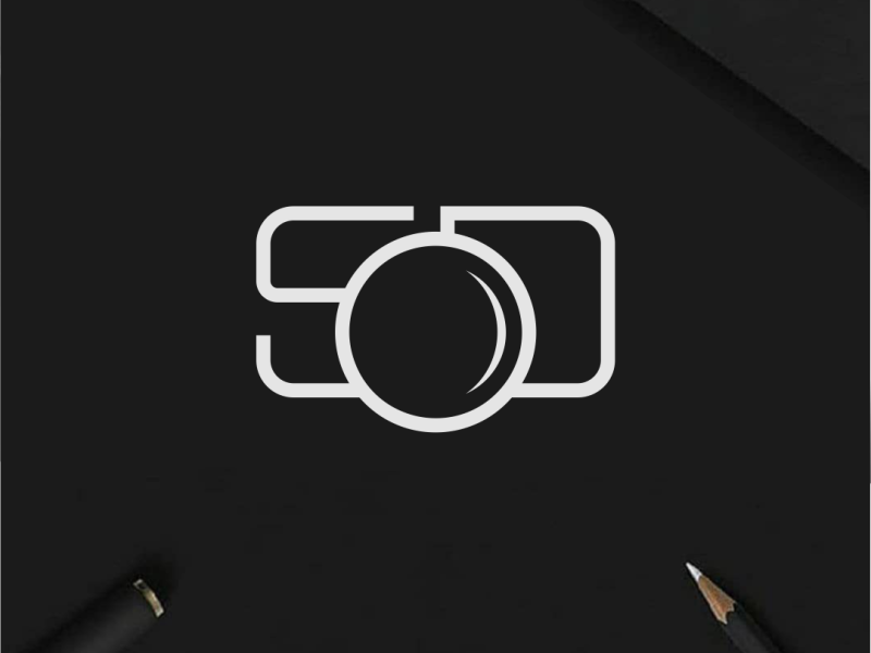 Letter SD + Camera monogram logo by logoperlente on Dribbble