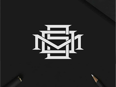 MOS monogram logo branding clothing design icon illustration lettering logo logo design logofolio logotype minimal logo modern monogram symbol typography vector