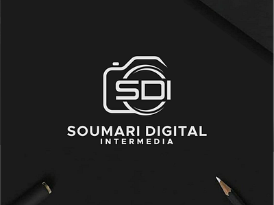 SDI + Camera logo branding design icon illustration lettering logo logo design monogram typography ui