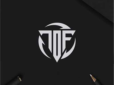 TOF monogram logo branding design icon illustration lettering logo logo design monogram symbol typography ui