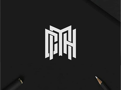 CMH monogram logo branding design icon illustration lettering logo logo design monogram typography ui