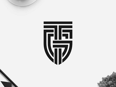 GT monogram logo brand identity branding design icon illustration lettering logo logo design monogram symbol typography