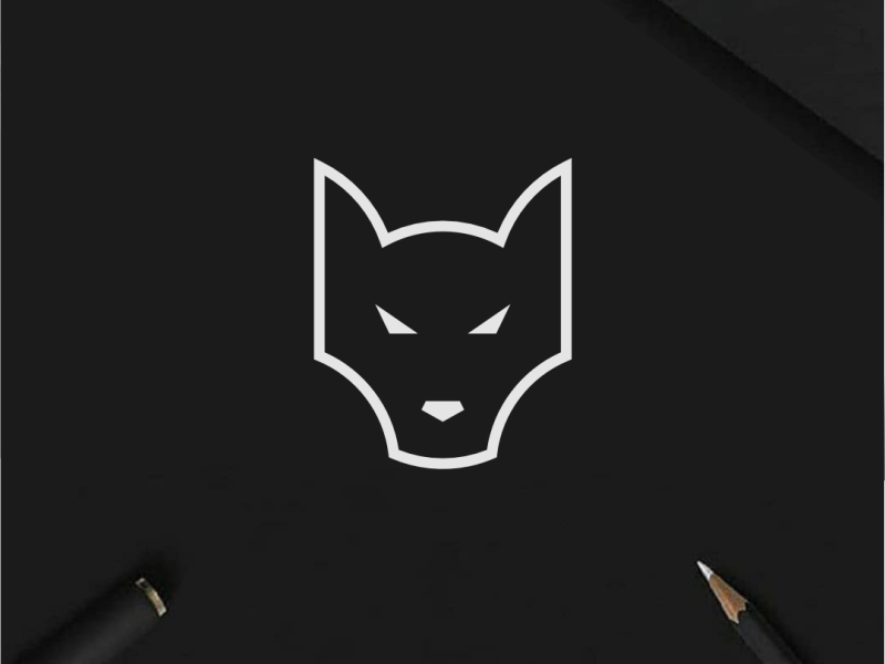 Fox monoline logo by logoperlente on Dribbble