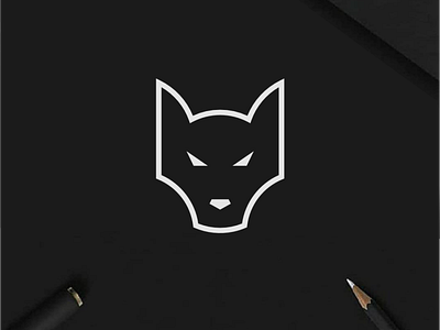 Fox monoline logo brand identity branding clothing lines design graphic design icon illustration lettering logo logo design minimalist logo modern monogram symbol typography