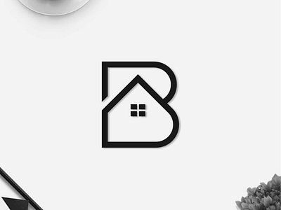 B + Home monogram logo